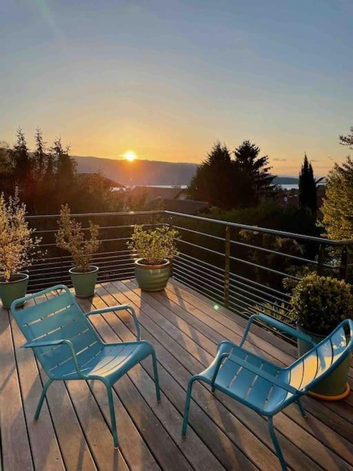 Maison De Vacances 220M2 Vue Lac Et Chateau Menthon-Saint-Bernard Exteriér fotografie